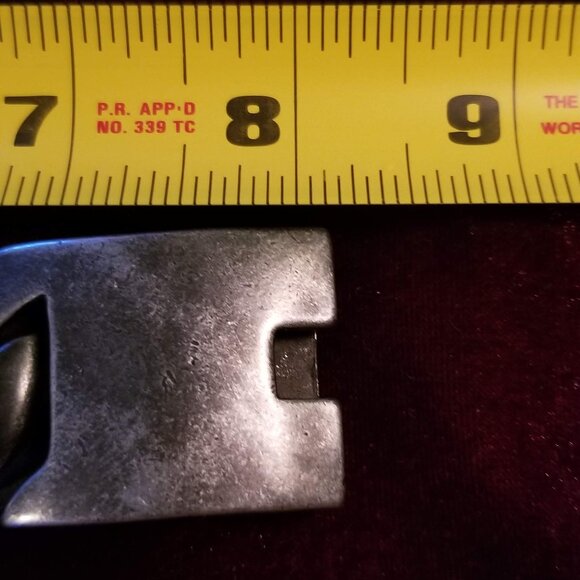 Heavy stainless steel Cuban link bracelet, small - Picture 9 of 9